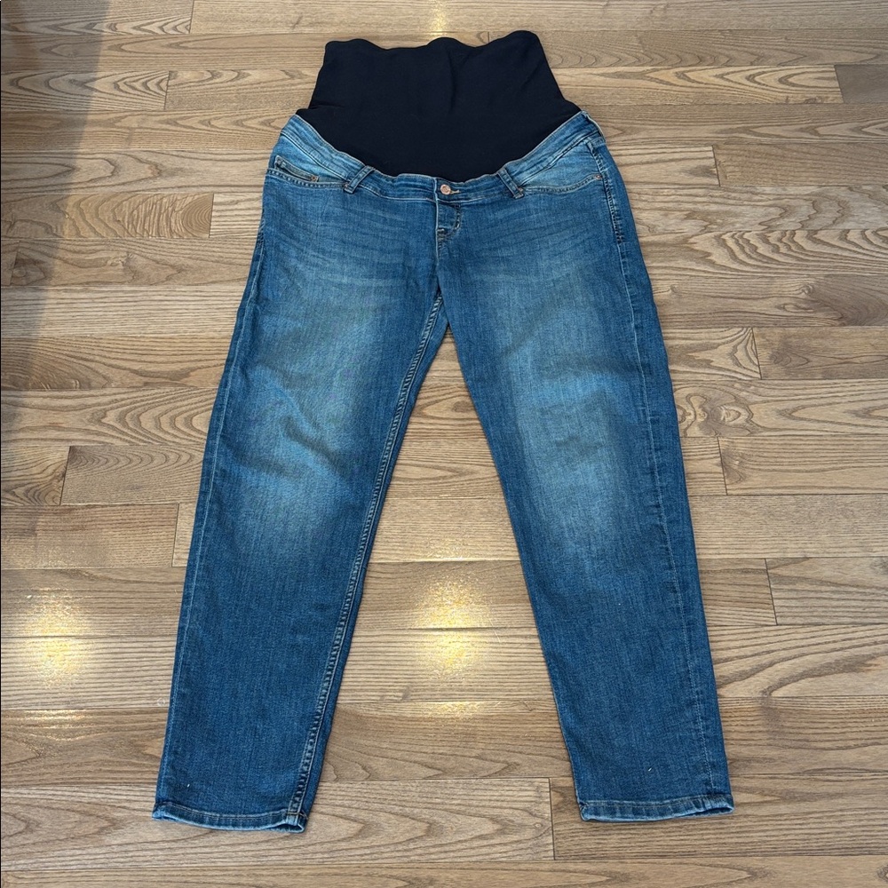 Women's Maternity Blue Jeans